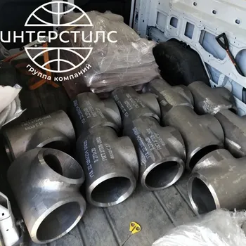 Стальной тройник равнопроходной 76 мм 10 мм 09Г2С ГОСТ 17376-2001 купить в Усть-Куте